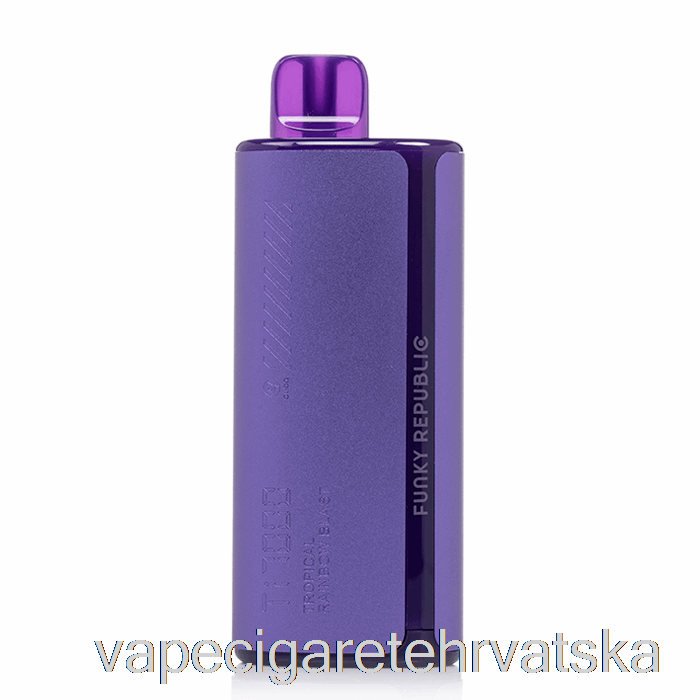 Vape Hrvatska Funky Lands Ti7000 Disposable Tropical Rainbow Blast